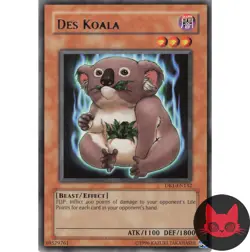 Yugioh Des Koala DR1-EN132 Rare NM - Image 1
