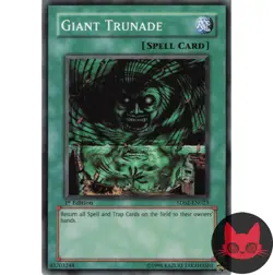 Yugioh Giant Trunade 5DS2-EN023 Common 1st Edition LP - Image 1
