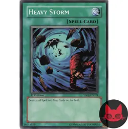 Yugioh Heavy Storm YSDJ-EN024 Common 1st Edition LP - Image 1