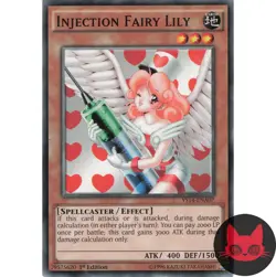 Yugioh Injection Fairy Lily YS14-ENA07 Common 1st Edition LP - Image 1