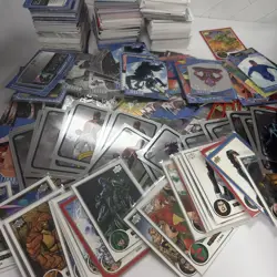 1000+ Card Cards Lot Bulk CCG Trading Card Game Marvel DC Superheroes Topps MISC - Image 1
