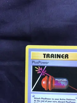 Pokemon Cards: Base Set 1st Edition Uncommon: PlusPower 84/102 - Image 2