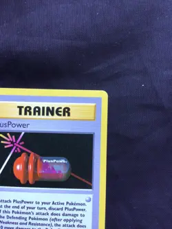 Pokemon Cards: Base Set 1st Edition Uncommon: PlusPower 84/102 - Image 3