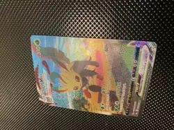 Pokemon Card Leafeon VMAX 089/069 Korean Eevee Heroes Alt Art Holo Card - Image 3