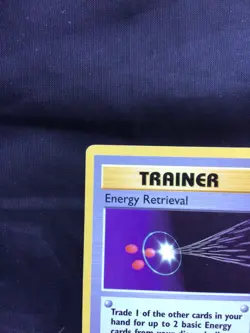 Pokemon Cards: Base Set 1st Edition Uncommon: Energy Retrieval 81/102 - Image 2