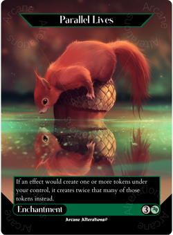 Parallel Lives - Full Art Altered Art Custom Cards - Image 1