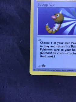Pokemon Cards: Base Set 1st Edition Rare: Scoop Up 78/102 - Image 5