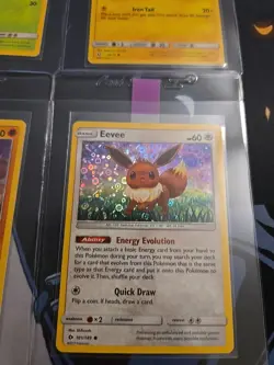 Pokemon (Lot of 4) General Mills Holo Cards Pikachu Bulbasaur Cubone Eevee. NM/M - Image 3