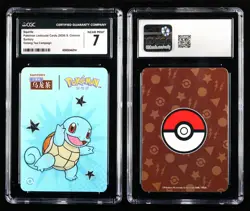CGC NEAR MINT 7 Nintendo 2024 Pokemon PTCG CHN . card - Squirtle - Image 1