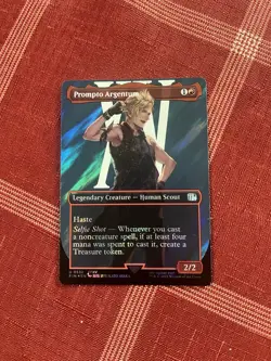 Magic: The Gathering MTG Final Fantasy Borderless Foil Lot Of 4 Cards - Image 2