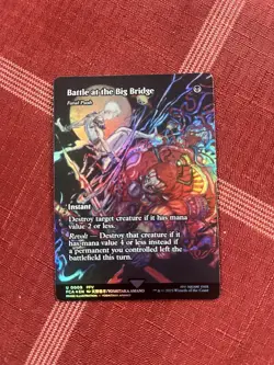 Magic: The Gathering MTG Final Fantasy Borderless Foil Lot Of 4 Cards - Image 5