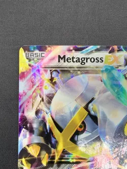 Metagross EX XY34 - XY Black Star Promo (Shiny) Holo Pokemon Card - Image 2