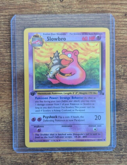 Slowbro / 1st Edition Fossil Set 43/62 / Near Mint NM Pokemon Card - Image 2
