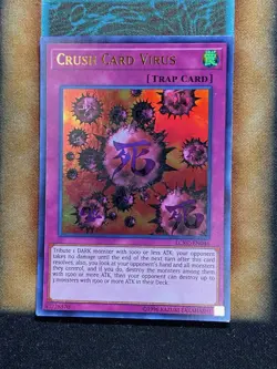 Yugioh Crush Card Virus LCKC-EN046 Ultra Rare SJCS Art NM - Image 1