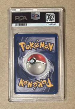 1999 Pokemon Base Set Pikachu Yellow Cheeks Card #58 PSA 7 - Image 2