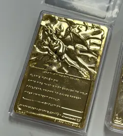 Lot of (3) - 23k Gold Plated Pokemon Cards - Charizard, Jigglypuff, Poliwhirl - Image 5