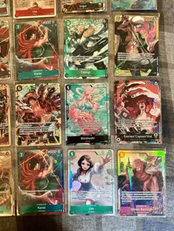 One Piece Tcg Card Lot X25 Nm English - Image 3