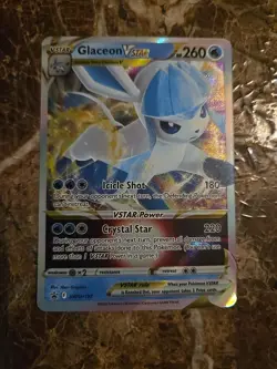 Glaceon VSTAR SWSH197 SWSH: Sword & Shield Promo Cards Pokemon TCG NM Clean Copy - Image 1