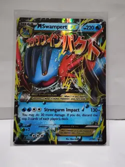 M Swampert EX XY87 XY Promos Holo Promo Pokemon TCG Card [ENG]*** - Image 1