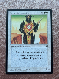 Akron legionnaire MTG Magic the gathering - Image 1