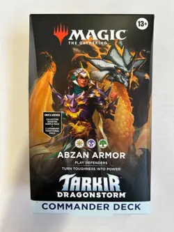 Magic The Gathering Tarkir Abzan Armor Commander Deck TDC English OVP New - Image 1