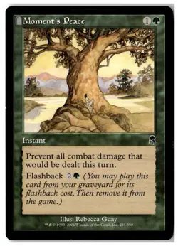 MTG Moment's Peace - Odyssey Moderately Played English - Image 1