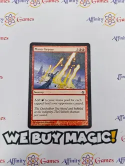 MTG | Mana Geyser | Fifth Dawn | Regular | Heavily Played | English - Image 1