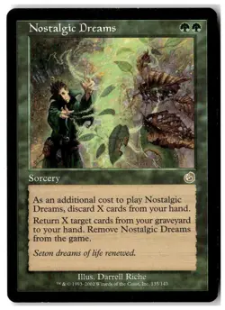 MTG Nostalgic Dreams - Torment Moderately Played English - Image 1