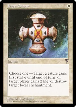 HOPE CHARM x4 mtg VLP-NM Visions 4 Common - Image 1