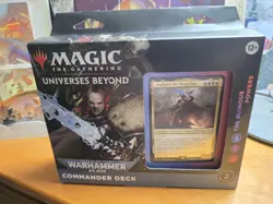 MTG:Universes Beyond Warhammer 40K The Ruinous Powers Commander Deck Sealed 195166173764 - Image 1