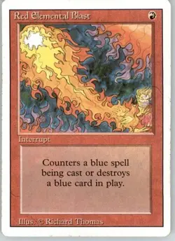 Red Elemental Blast - Revised Edition - - LP - Image 1