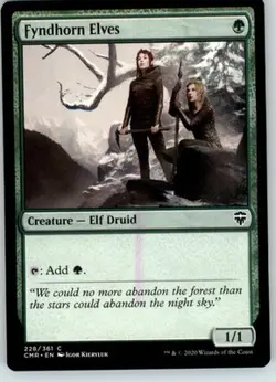 Fyndhorn Elves - Commander Legends - NM - 228 - Image 1