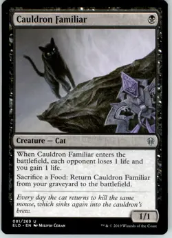 Cauldron Familiar - Throne of Eldraine - 81 - Normal NM - Image 1