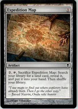 Expedition Map C Zendikar 201 LP - Image 1