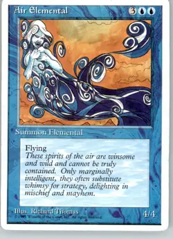 Air Elemental - Fourth Edition ALTERNATE - MP - Image 1