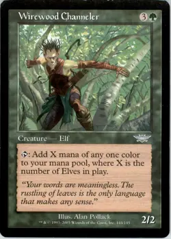 Wirewood Channeler - Legions - LP - #144 - Image 1