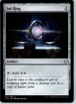Sol Ring U Commander 2019 221 MP - Image 1