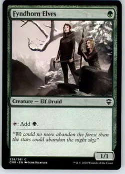 Fyndhorn Elves - Commander Legends - LP - 228 - Image 1