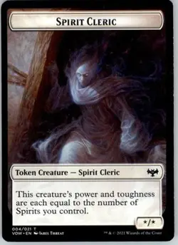 Spirit Cleric Token - Innistrad: Crimson Vow - 4 - NM - Image 1