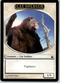 Cat Soldier Token - Born of the Gods - 2 - Normal LP - Image 1
