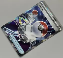 Pokemon Phantasmal Flames Switch Trainer Item Ultra Rare HoloFoil #123/094 - Image 3