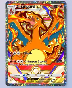 Charizard EX Full Art, Pokemon TCG Pocket, English language, Deluxe Pack Ex - Image 1