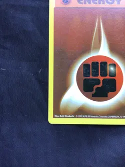 Pokemon Cards: Base Set 1st Edition Common: Fighting Energy 97/102 - Image 5