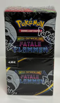 Pokemon Fatale Flammen | 18er Booster Display DE Deutsch | SEALED | NEU & OVP - Image 1