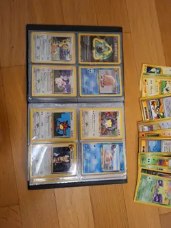 Pokemon TCG Neo Genesis Lot 142 Cards Plus Collector Book ENG FRA JAP - Image 4