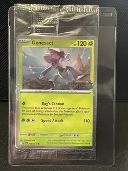 Pokemon Phantasmal Flames Stamped Genesect 008/094 Sealed Best Buy PROMO - Image 1