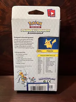 Pokemon XY Evolutions - Pikachu Power Theme Deck Cracked Ice Holo - NEW/SEALED 820650801600 - Image 5