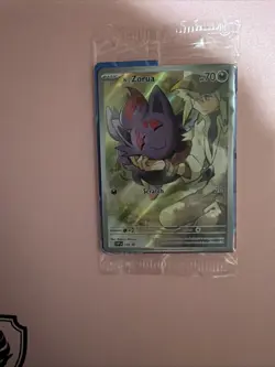 Pokemon TCG Journey Together N's Zorua 189 Promo Card Sealed - Image 1
