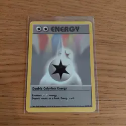 Pokemon - Base Set (Unlimited) - Double Colorless Energy (96/106) - Inc. Sleeve - Image 1