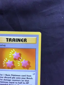 Pokemon Cards: Base Set 1st Edition Uncommon: Revive 89/102 - Image 3